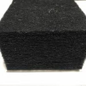 ECOFIBER CEILING NATURE BLACK 1245x622x25MM S/ PELÍCULA PVC - 17,037M²/CX