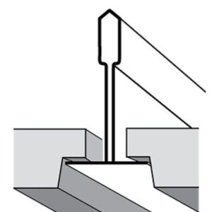 PERFIL T SECUNDARIO ALFA T15 1250MM - 1073