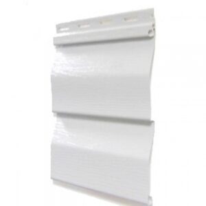 LP SIDING VINÍLICO BRANCO - MOD. ALEMÃO 0,20X3,80m - 99107