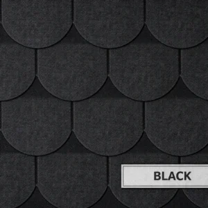 Telha Shingle - Germany Castor - 10 anos, 20 anos, 30 anos - Black