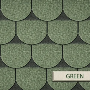 Telha Shingle - Germany Castor - 10 anos, 20 anos, 30 anos - Green