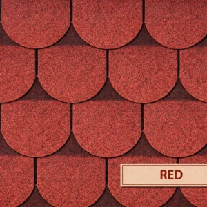 Telha Shingle - Germany Castor - 10 anos, 20 anos, 30 anos - Red