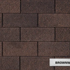 Telha Shingle Retangular 3 Abas -  10 anos, 20 anos, 30 anos - Brownwood