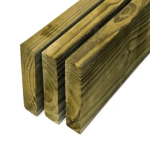 Perfil Montante Wood Frame  4x14x300cm